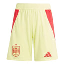 Short Espanha II 24/25 - Masculino Adidas - Amarelo com detalhes em vermelho