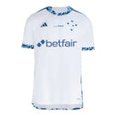 Camisa Cruzeiro II 24/25 - Torcedor Adidas Masculina - Branca com detalhes em azul