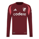 Camisa River Plate II manga longa 24/25 - Torcedor Adidas Masculina - Vermelha