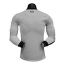 Camisa Manchester United III 24/25 manga longa - Jogador Adidas Masculina - Branca