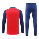 Conjunto Seleção Espanha Treino 24/25 - Masculino Adidas - Azul e vermelho