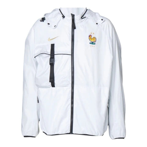 Jaqueta Corta-Vento Seleção França 24/25 - Masculina Nike - Branca