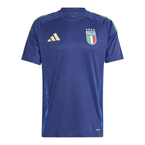 Camisa Seleção Itália Treino 24/25 - Torcedor Adidas Masculina - Azul