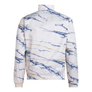Jaqueta Corta-Vento Seleção Itália 24/25 - Masculina Adidas - Branca com detalhes em azul