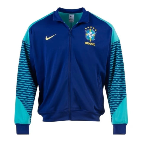 Jaqueta Corta-Vento Seleção Brasileira 24/25 - Masculina Nike - Azul