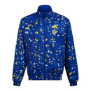 Jaqueta Corta-Vento Boca Juniors 24/25 - Masculina Adidas - Azul com detalhes em amarelo e branco
