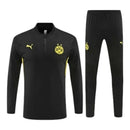 Conjunto Borussia Dortmund Treino 24/25 - Masculino Puma - Preto com detalhes em amarelo
