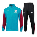 Conjunto Paris Saint-Germain Treino 24/25 - Masculino Nike - Azul e preto com detalhes em vermelho