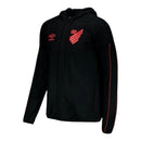 Jaqueta Corta-Vento Athletico Paranaense Treino 24/25 - Masculino Umbro - Preta com detalhes em vermelho