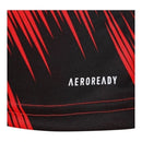 Camisa Flamengo Pré-jogo 25/26 - Torcedor Adidas Feminina - Vermelha e preta