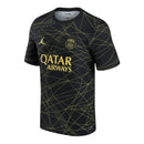 Camisa Retrô Paris Saint-Germain IV 22/23 - Masculina Jordan - Preta com detalhes em amarelo