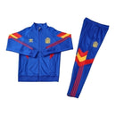 Conjunto Seleção Espanha Treino 25/26 - Masculino Adidas - Azul com detalhes em vermelho e amarelo