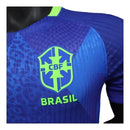 Camisa Seleção Brasileira II 25/26 - Jogador Nike Masculina - Azul com detalhes em verde