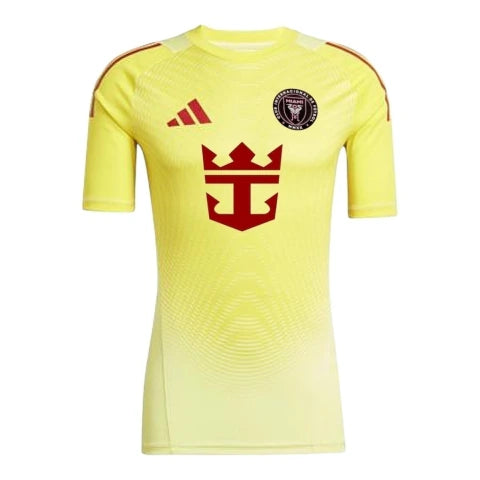 Camisa Inter Miami Goleiro III 25/26 - Torcedor Adidas Masculina - Amarela