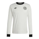 Camisa Seleção Alemanha Edição Aniversário 125 anos I 25/26 manga longa - Torcedor Adidas Masculina - Branca com detalhes em preto