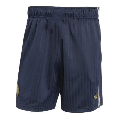 Short Juventus Terrace Icons 25/26 - Masculino Adidas - Azul com detalhes em branco