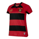 Camisa Sport Recife I 25/26 - Torcedor Umbro Feminina - Vermelha e preta