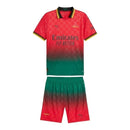 Kit infantil AC Milan Edição especial 25/26 - Puma - Vermelho com detalhes em verde
