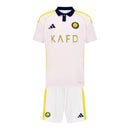 Kit Infantil Al-Nassr III 25/26 - Adidas - Branco