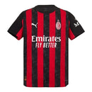 Camisa AC Milan I 25/26 - Torcedor Puma Masculina - Preta e vermelha com detalhes em cinza