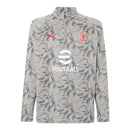 Jaqueta Corta-Vento AC Milan Pré-jogo 25/26 - Masculina Puma - Cinza