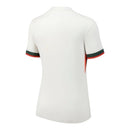 Camisa Chelsea II 25/26 - Torcedor Nike Feminina - Branca com detalhes em verde e vermelho