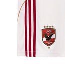 Short Short Al-Ahly I 25/26 - Masculino Adidas - Branco com detalhes em vermelho