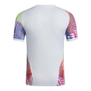 Camisa Seattle Sounders Pré-jogo 25/26 - Torcedor Adidas Masculina - Branca com detalhes coloridos