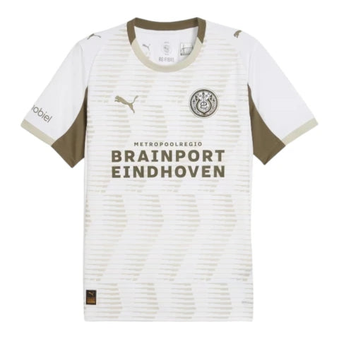 Camisa PSV Eindhoven III 25/26 - Torcedor Puma Masculina - Branca e cinza