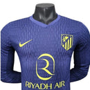 Camisa Atlético de Madrid II 25/26 manga longa - Jogador Nike Masculina - Azul