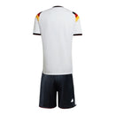 Kit Infantil Seleção Alemanha I 26/27 - Adidas - Branco e preto