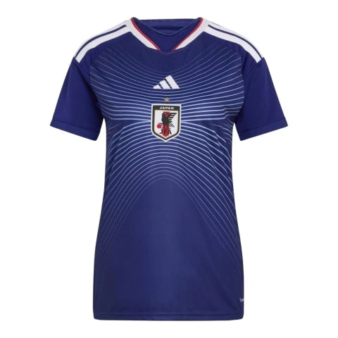 Camisa Seleção Japão I 26/27 - Torcedor Adidas Feminina - Azul