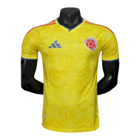 Camisa Seleção Colômbia I 26/27 - Jogador Adidas Masculina - Amarela