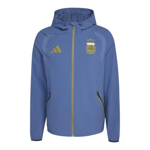 Jaqueta Corta-Vento Seleção Argentina Treino 26/27 - Masculina Adidas - Azul