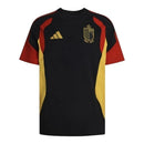 Camisa Seleção Bélgica Treino 26/27 - Torcedor Adidas Masculina - Preta e vermelha
