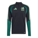 Camisa Seleção México Treino 26/27 manga longa - Torcedor Adidas Masculina - Preta e verde