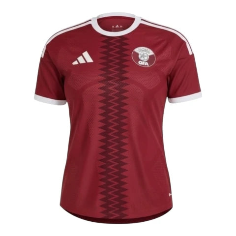 Camisa Seleção Catar I 26/27 - Torcedor Adidas Feminina - Bordô