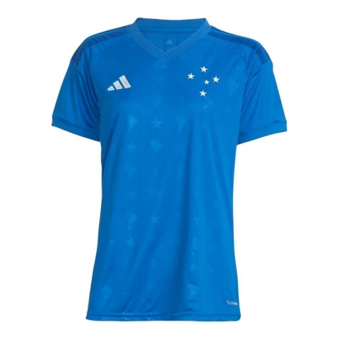 Camisa Cruzeiro I 26/27 - Torcedor Adidas Feminina - Azul