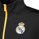 Jaqueta Corta-Vento Real Madrid Marvel Avengers 25/26 - Masculina Adidas - Preta com detalhes em amarelo