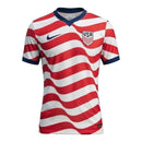 Camisa Seleção Estados Unidos I 26/27 - Torcedor Nike Masculina - Branca com detalhes em vermelho e azul