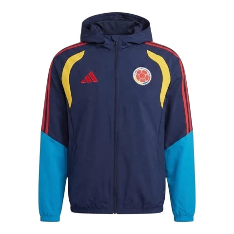 Jaqueta Corta-Vento Seleção Colômbia Treino 26/27 - Masculina Nike - Azul