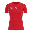 Camisa Seleção Suíça I 26/27 - Torcedor Puma Feminina - Vermelha