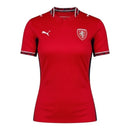 Camisa Seleção República Tcheca I 26/27 - Torcedor Puma Feminina - Vermelha