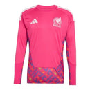 Camisa Seleção México Goleiro I 26/27 manga longa - Torcedor Adidas Masculina - Rosa