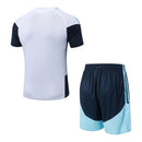 Kit Treino adulto - Camisa e Shorts - Seleção Argentina Adidas 26/27 - Branco e azul
