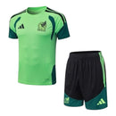 Kit Treino adulto - Camisa e Shorts - Seleção México Adidas 26/27 - Verde