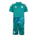 Kit Infantil Seleção Alemanha Goleiro I 26/27 - Adidas - Verde
