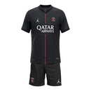 Kit Infantil Paris Saint-Germain IV 25/26 - Jordan - Preto