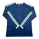 Camisa Seleção Escócia I 26/27 manga longa - Torcedor Adidas Masculina - Azul