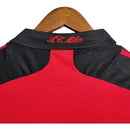 Camisa Retrô AC Milan I 2007/2008 manga longa - Masculina Adidas - Vermelha e preta